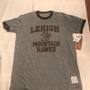 Lehigh University Ringer Unisex T-Shirt M NWT